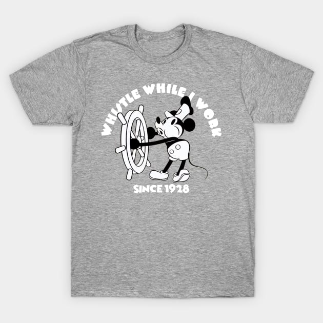 Whistle While I Work WH T-Shirt by PopCultureShirts